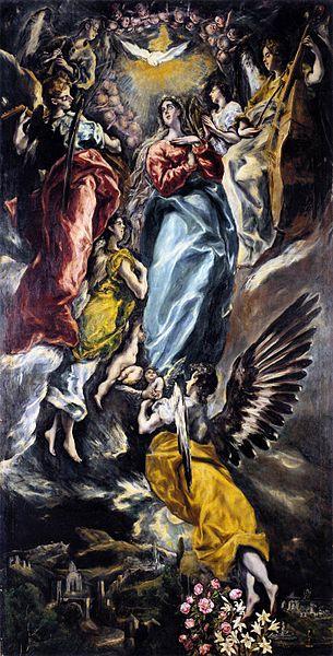 El Greco The Virgin of the Immaculate Conception oil painting picture
